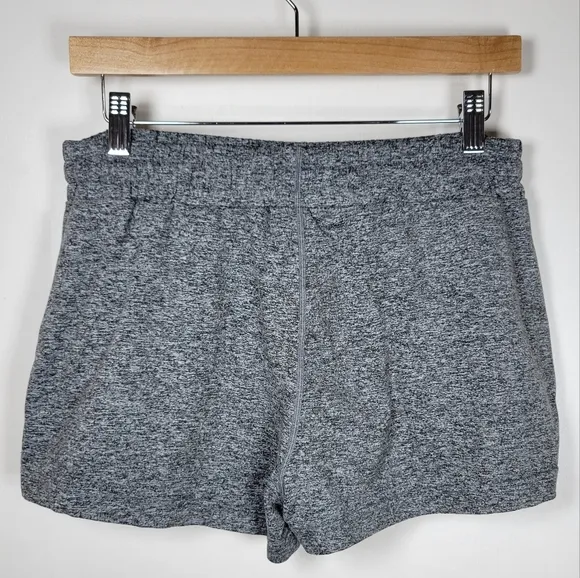 Vuori Grey Heather Boyfriend Shorts Medium