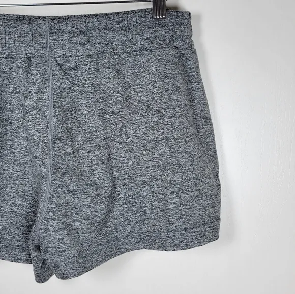 Vuori Grey Heather Boyfriend Shorts Medium