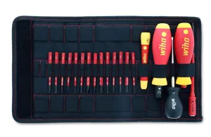 Wiha Slimline 20-Piece Insulated Screwdriver Set