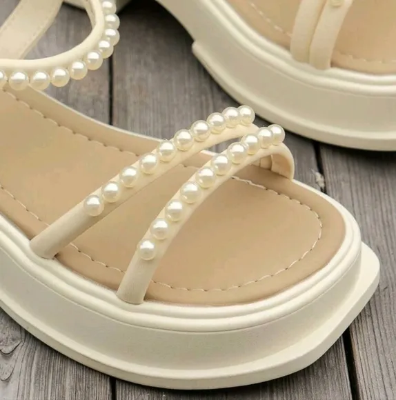 Women Thick-Soled Wedge Heel Sandals, New Summer Beach Outdoor Roman Slippers