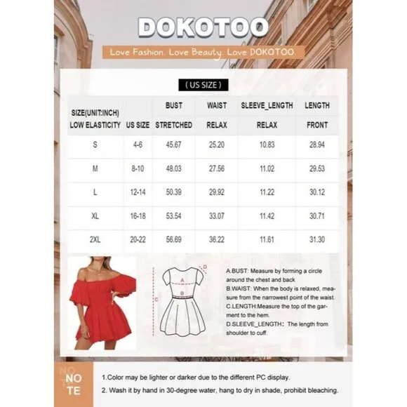 Womens Off The Shoulder Summer Dresses Short Lantern Sleeve Ruffle Mini Dress