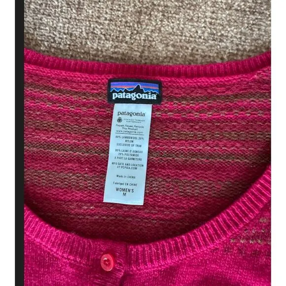 Women's Patagonia Dress Lambs Wool - M $129