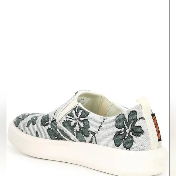 Woolloomooloo Byron Floral Wool Slip-On Sneakers