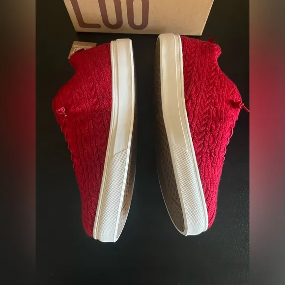 Woolloomooloo red Merino Wool Sneaker
