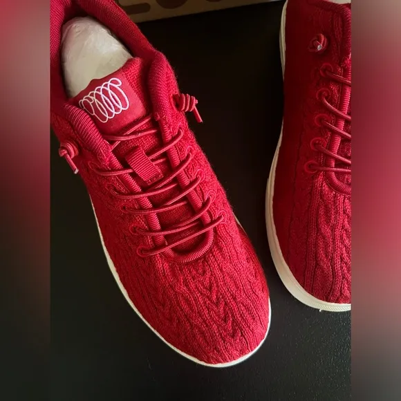 Woolloomooloo red Merino Wool Sneaker