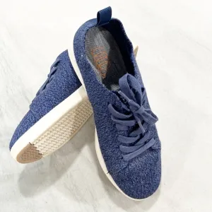 Woolloomooloo Sneakers Darwin Australian Merino Wool Blue Lace Up Knit Shoes 37