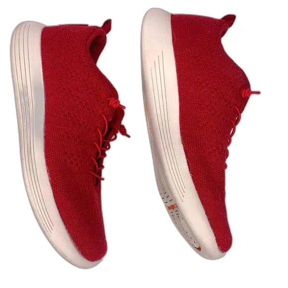 Woolloomooloo Sneakers Tennis Shoes Belmont Merino Wool Red Fits sizes 9.5-10
