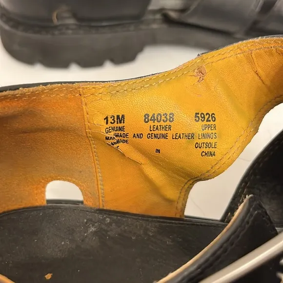 Y2K 90s Timberland Leather Fisherman Sandals