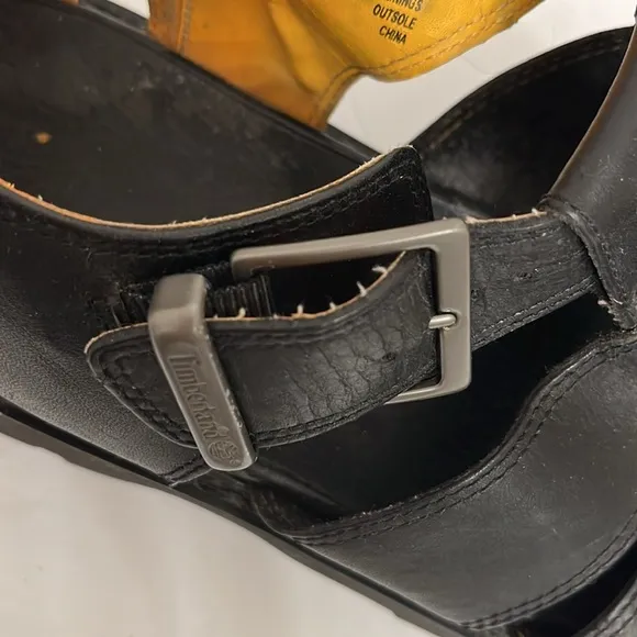 Y2K 90s Timberland Leather Fisherman Sandals