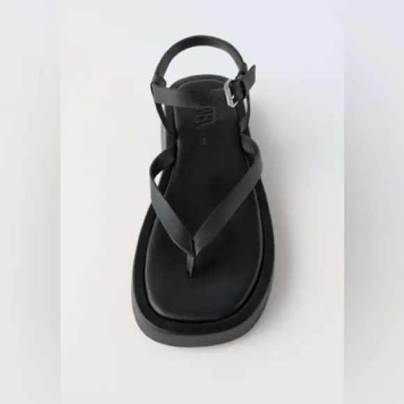 ZARA LEATHER SANDALS