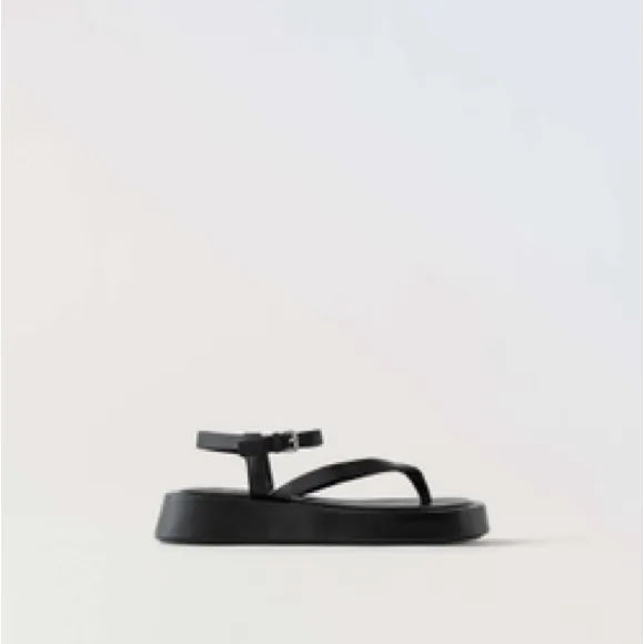 ZARA LEATHER SANDALS