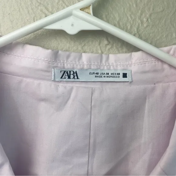 ZARA Men’s Relaxed Fit Light Pink Blazer – Size 38 (NWT)