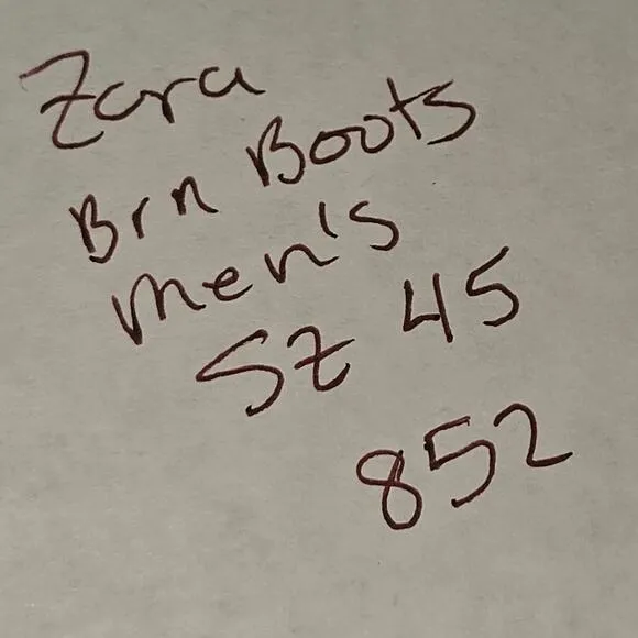 Zara Men's Tan Suede Leather Chelsea Boots Size EU 45 US 11 NEW