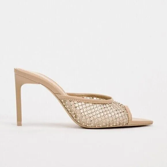 ZARA Mesh Slides NWT