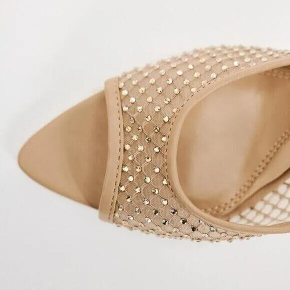 ZARA Mesh Slides NWT