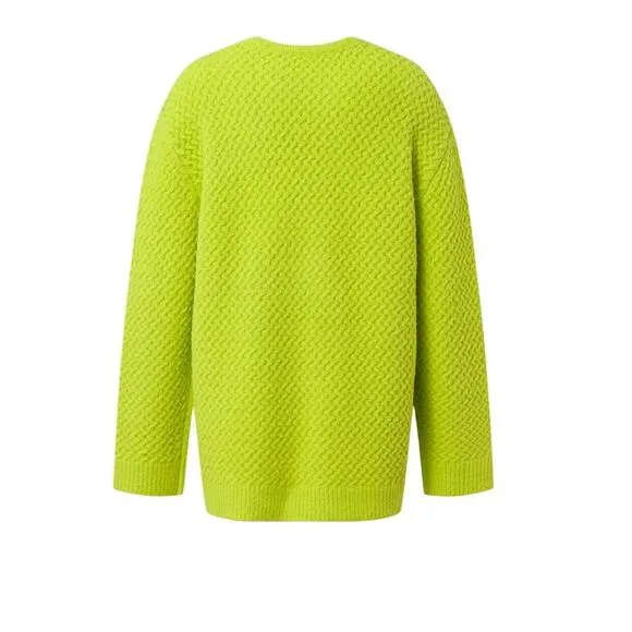 ZARA Round Neck Sweater Loose Long Sleeve Sweater Pullover Sweater Size M