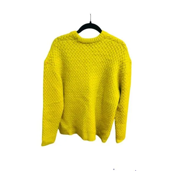 ZARA Round Neck Sweater Loose Long Sleeve Sweater Pullover Sweater Size M