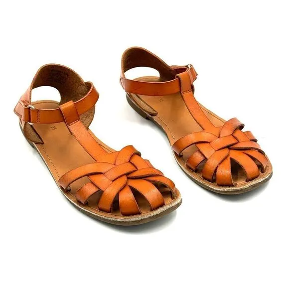 Zara Girls Genuine Leather Sandals