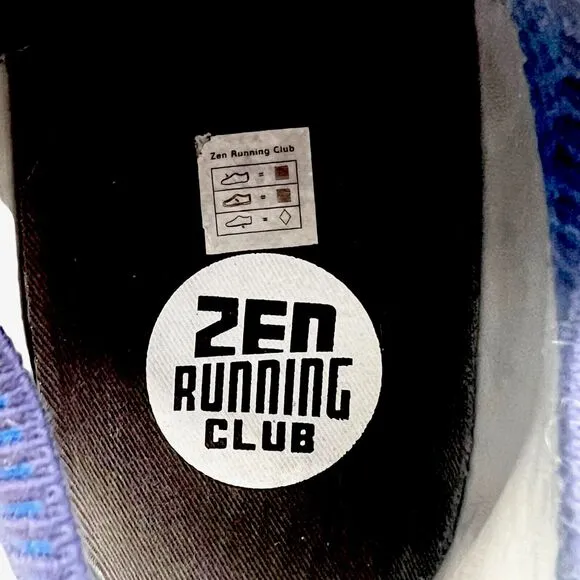 ZEN ZR SEvening Blue Running Shoes Men Size 13 Sneakers
